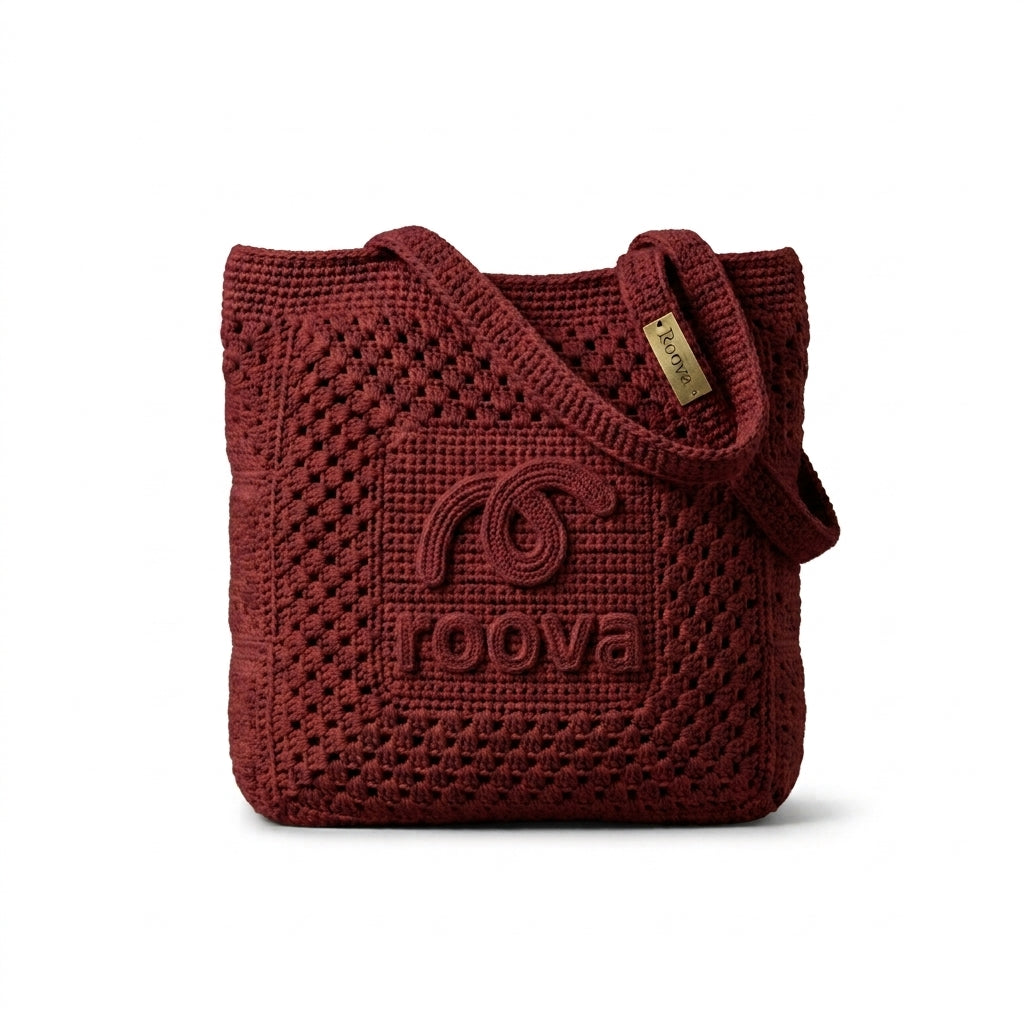 Roova Crochet Handbag