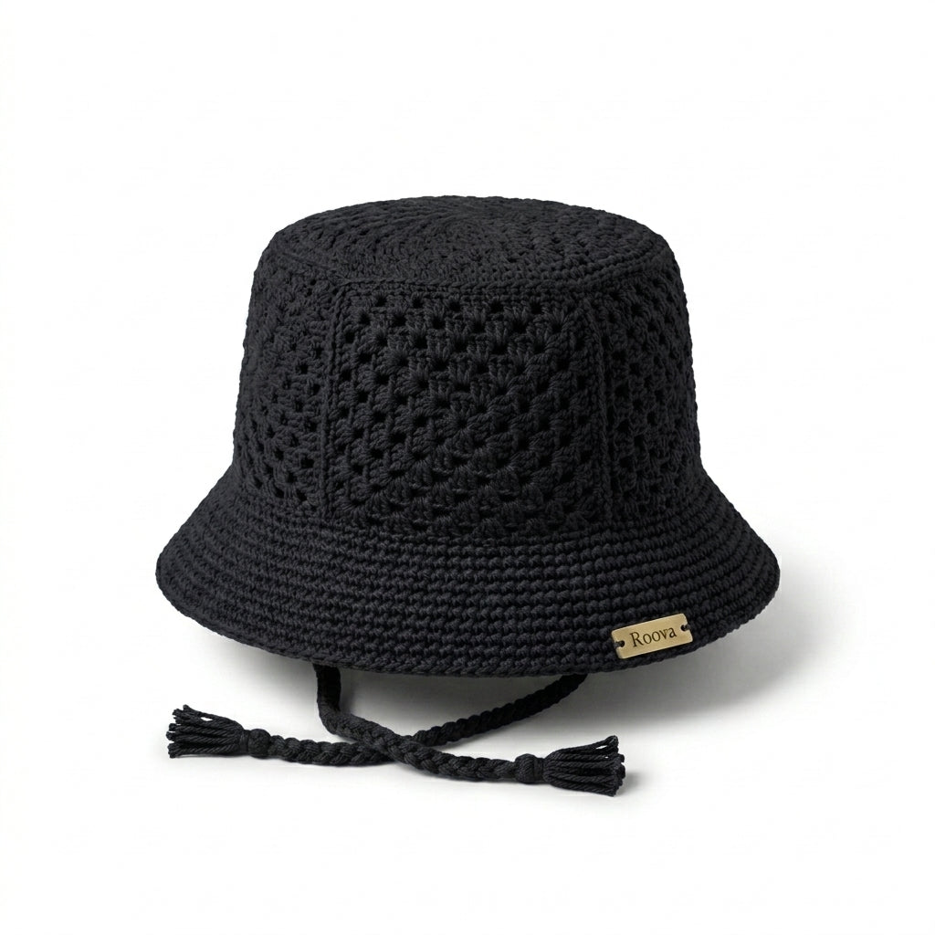 Roova Crochet Bucket Hat