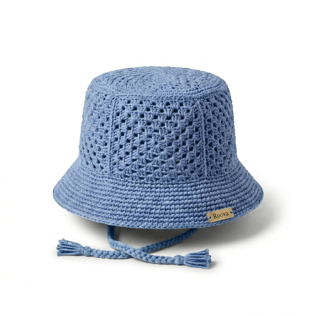 Roova Crochet Bucket Hat